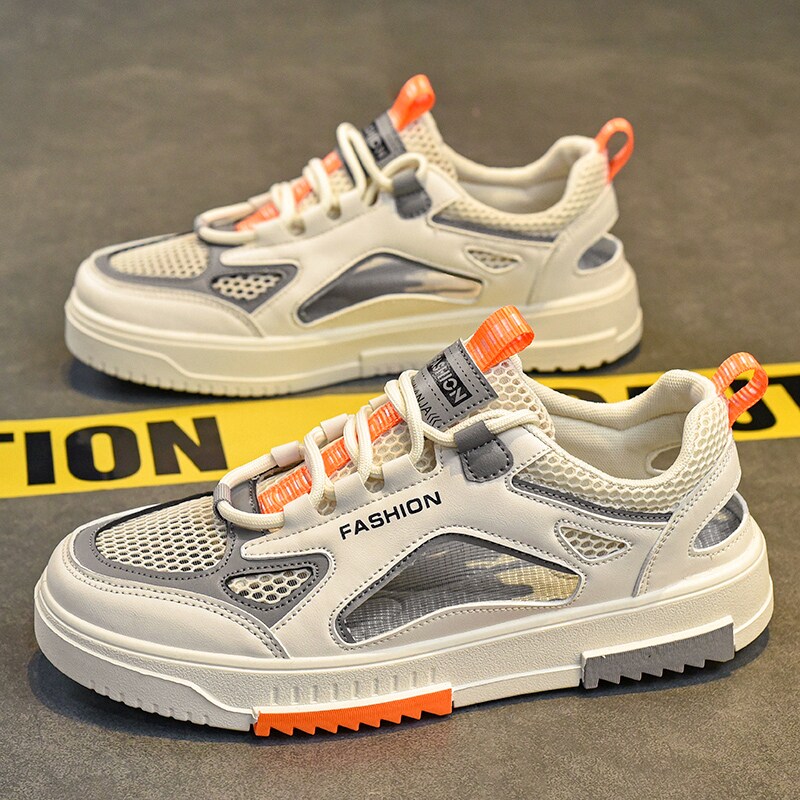 凉鞋男款夏季外穿防滑防臭包头沙滩鞋户外运动休闲涉水镂空洞洞鞋