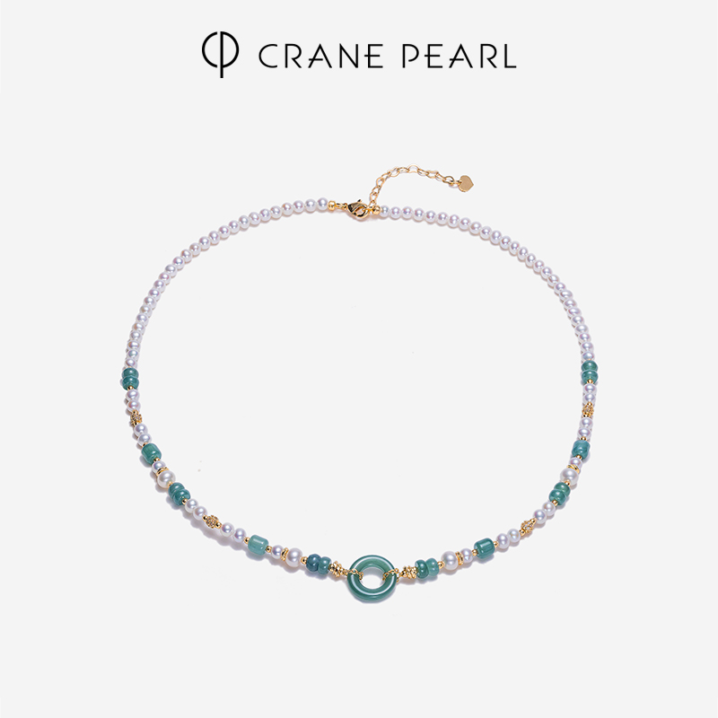 蔻润天然淡水珍珠锁骨链