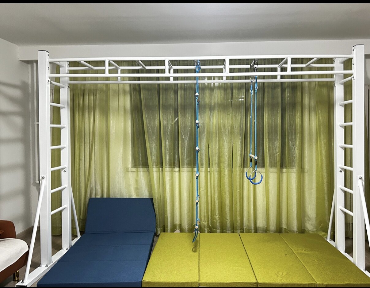 儿童家用落地云梯免固定综合体能儿童攀爬架攀爬云梯锻炼室内健身