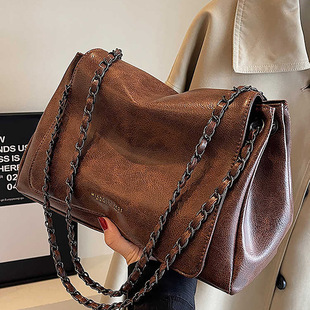 包包2025新款秋冬时尚女包链条腋下包大容量单肩斜挎枕头包箱包