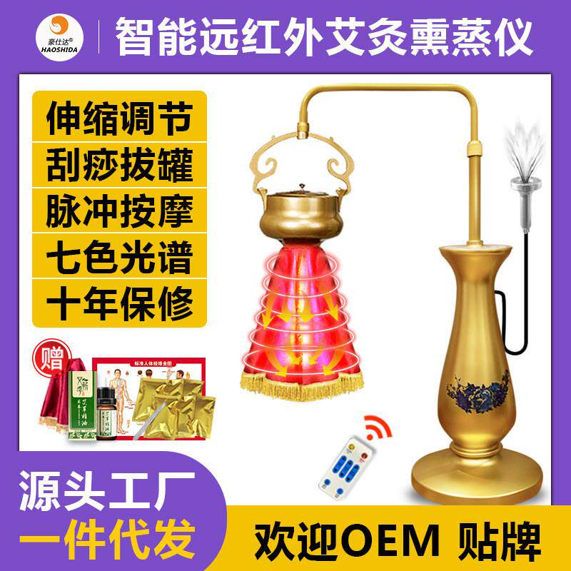 艾灸仪器无烟家用辅疗养生仪美容院电子艾灸仪温灸仪艾灸仪器艾熏