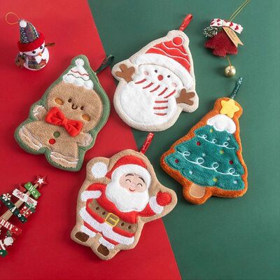 Cartoon Hand Towel Kawaii Thickened Handkerchief  Towels Wal