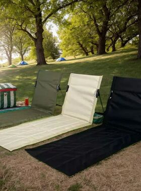 Outdoor Lazy Chair Back Chair Single Backrest Cushion Lightw