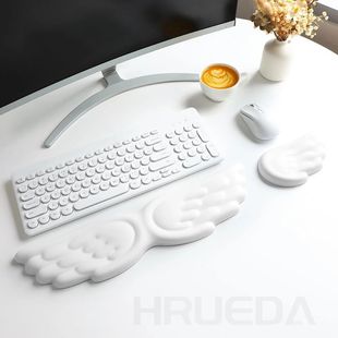 Mousepad Ergonomic Angel Keyboard Wrist Rest and Mouse Pad S