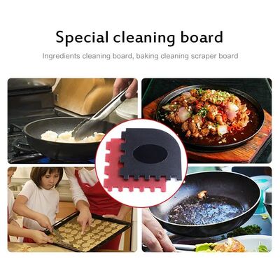 Durable Grill Pan Scrapers Cookware Cleaning Oil Dirt Scrape