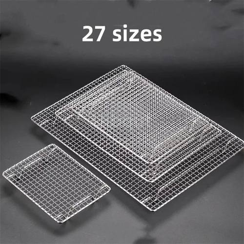 304 stainless steel oven square barbecue bbq mesh rectangula