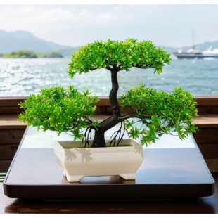 Artificial Plants Bonsai Small ree Simulation Pot Plants Fak