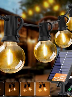 Led G40 Solar Globe Led String Lights Outdoor Waterproof Sha