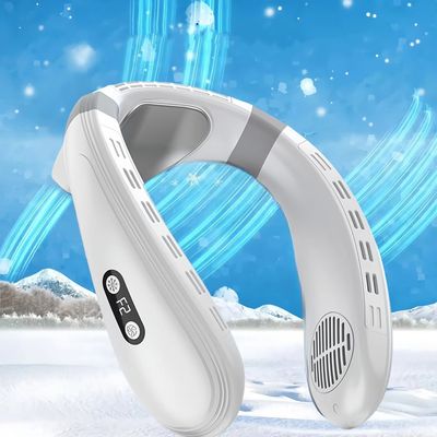 New Portable Neck Fan 5200mAh Neck Air Conditioner Rechargea