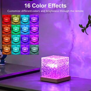 Romantic Ocean Wave Projection Lamp 16 Colors Aura Light Aur