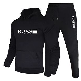 Men's Sports Suits Fashion Tracksuit Women Hoodies + Pants T