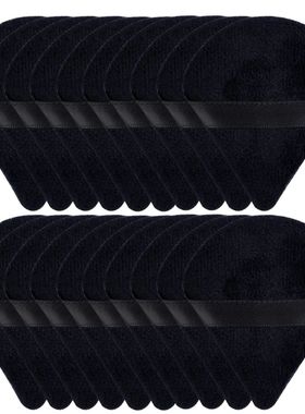 20/30Pcs Triangle Velvet Powder Puff Wet Dry Use Makeup Spon