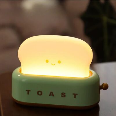 Bread Toast Light Toaster Nightlight Creative Rechargeable L