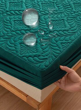 Waterproof Quilted Matress Protector Breathable Matress ver