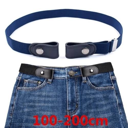 1pc rendy No Buckle Elastic Waist Belt For Men - Adjustable