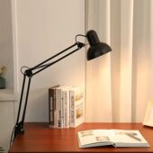 Prot Lamp Foldable Durable Light Desk Eye Clip Telescopic