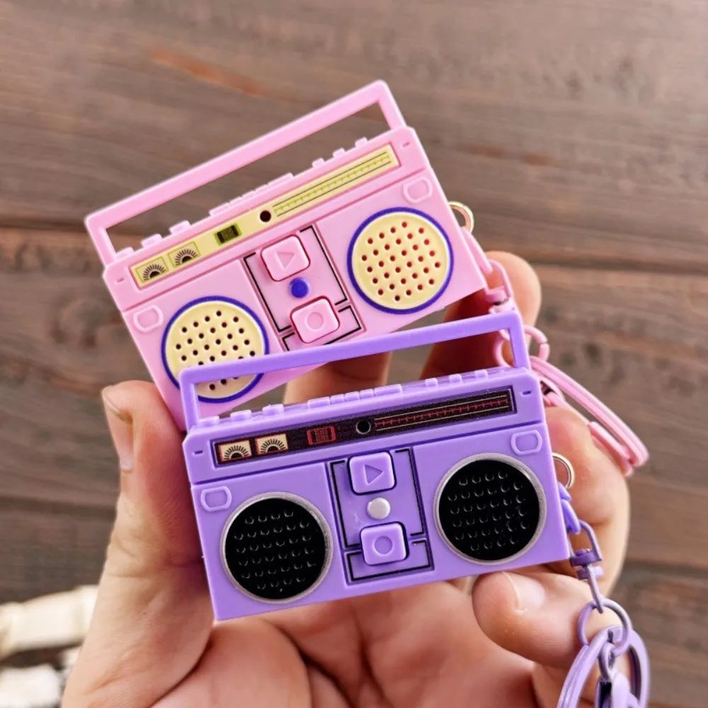 Creative Funny Mini Radio Recorder Music Toys Classical Bag