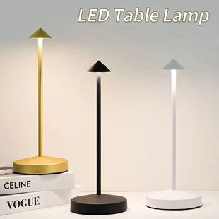 Rechargeable Table Lamp Creative Dining Touch Led Hotel Bar