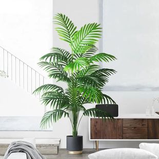 90-120cm Large Artificial Palm ree Tropical Fake Plants Gree