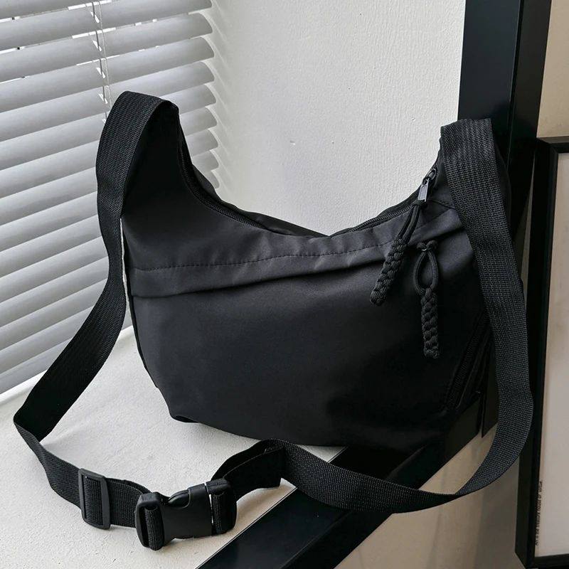 Neutral style tote bag with strap for carrying fitness items
