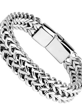 Stainless Steel Braided Double Row Front and Rear Fish Scale