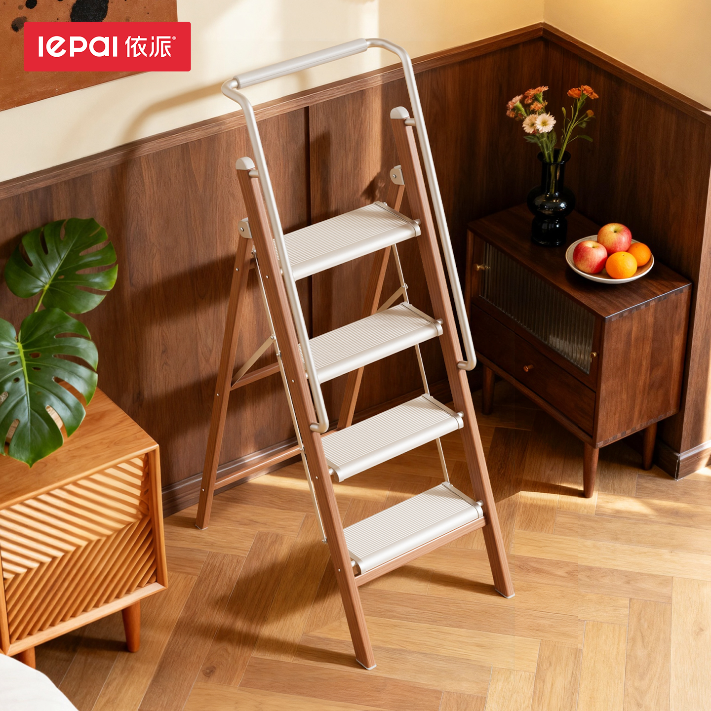 家用可折叠梯防滑铝合金轻便