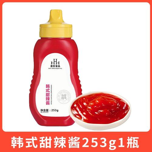 鹿安韩式甜辣酱253g瓶装蘸酱