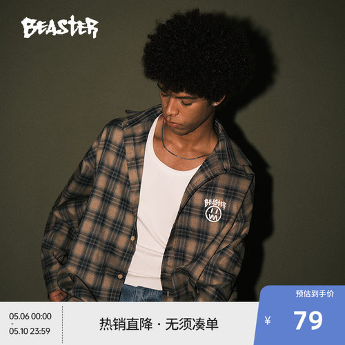 Beaster复古美式休闲衬衫