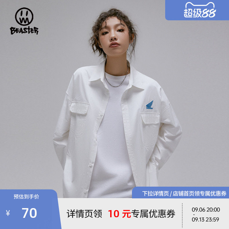 beaster小恶魔长袖衬衫图片