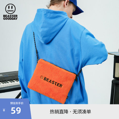 BEASTER GOODDAY潮斜挎包男新款胸包腰包运动休闲单肩包背包女
