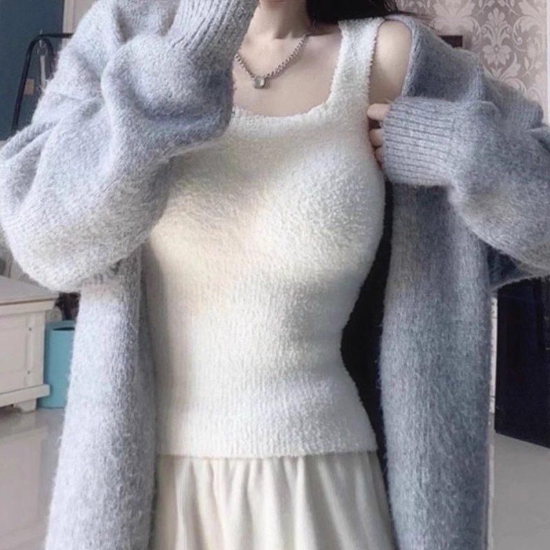 毛绒保暖内衣吊带背心女冬季加绒加厚内搭带胸垫美一体绒打底上衣,女装/女士精品,背心吊带,淘宝优惠券,粉丝福利购,淘宝优惠卷