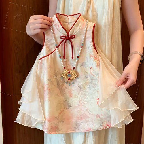 女童国风连衣裙周岁礼服超仙旗袍