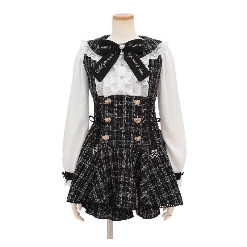 LIZ洋装日系日产量产型小香风套装衬衫短裤两件式洋装装