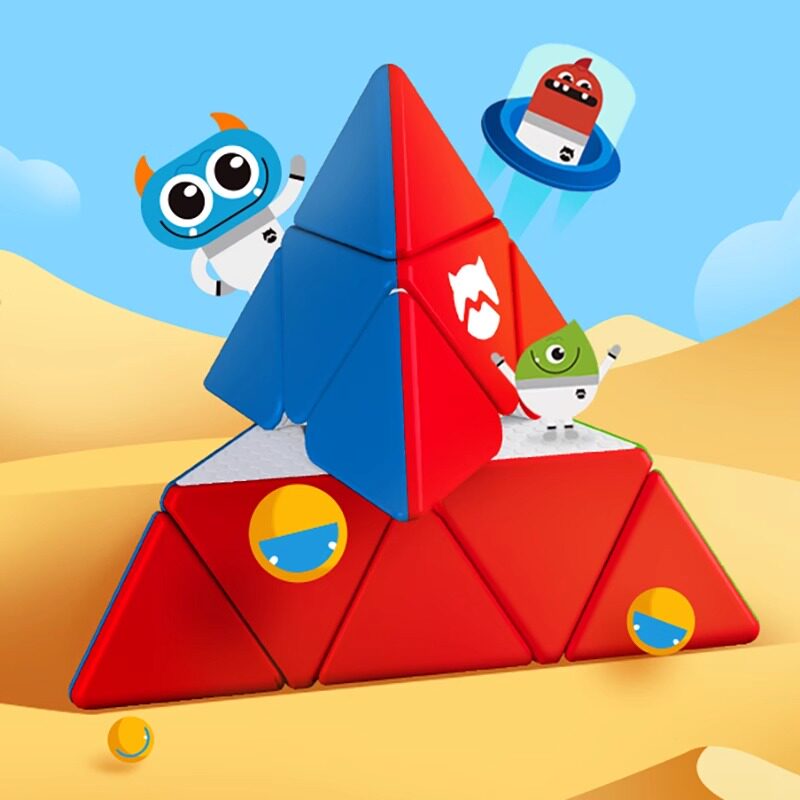 GAN萌刻金字塔魔方三角形