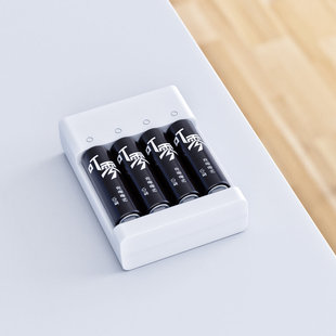 叮零电池充电器套装 AA五号AAA七号四槽多功能usb输入通用型5号7号