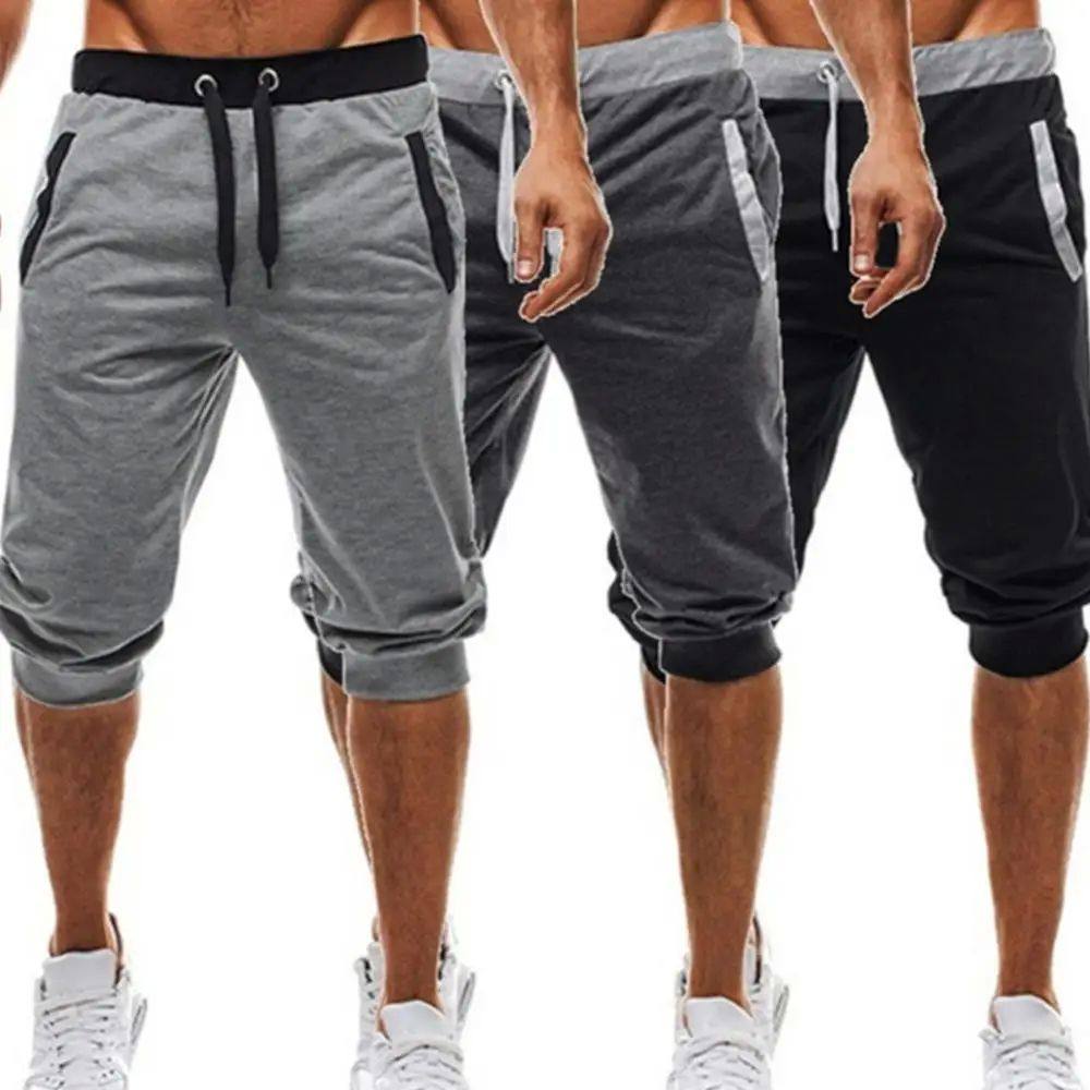 en ants Summer arem Slas Shorts  Sweatpants Drawstring Jogge