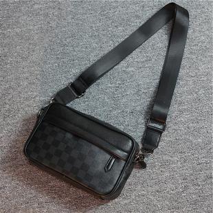 Postman Shoulder Bag Fashionable Small rendy Plaid Casual