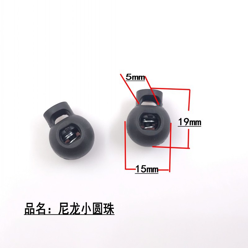 Supply Plastic Spring Buckle Ball Spring Buckle Round Bead S