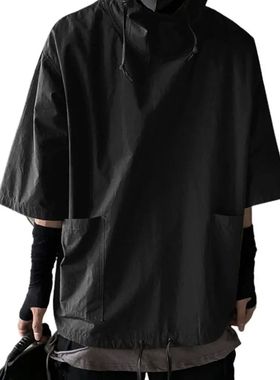 ooded  shirt en Summer orean alf Sleee ulloer op Soft Large