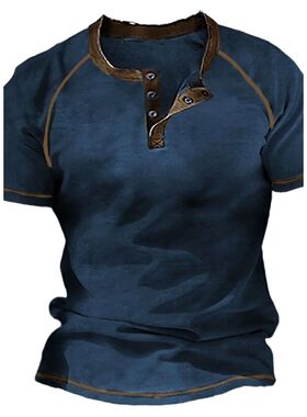 enley en's -shirts lain Short Sleee ee Oersized  Shirt 3d ri