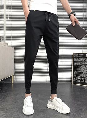 Summer en Casual arem ants rand ew 2023 orean Slim Fit Jogge