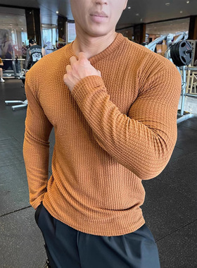 Men's Teen Knitted Fashion Thick Knitted Sweater Men's Cloth