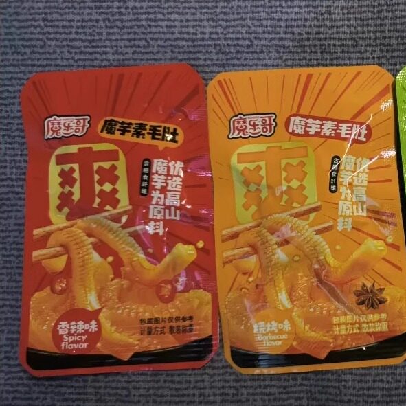 【新货立减】魔乐哥魔芋爽素毛牛肚丝香辣味爽即食解馋宿舍办公零