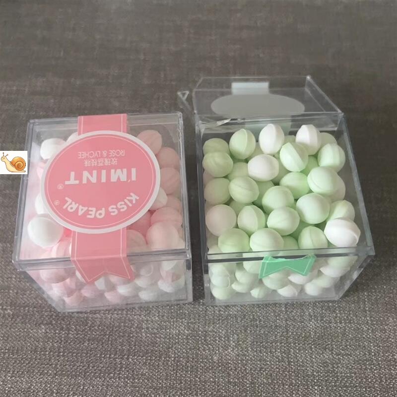 IMINT无糖薄荷糖约会接吻糖茉莉青提玫瑰花香味糖果口香糖零食