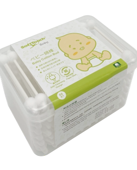 SoftTouch - 婴儿安全棉棒88支新旧包装随机