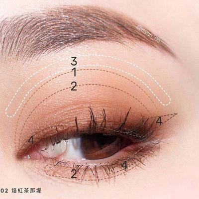 Solone - 专属订制特调4色眼彩盘 02焙红茶那堤