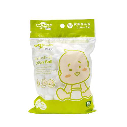 Soft Touch - 脱脂棉花球250颗新旧包装随机发送