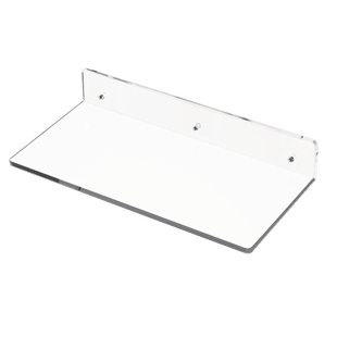 亚克力隔板免打孔置物架分层挂墙一字板厨房卫生间浴室墙上置物板阳台书房橱窗橱柜透明分隔板手办展示架定制