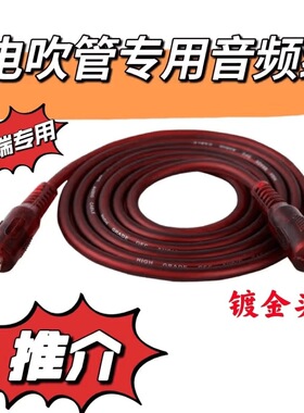 音频线双6.5mm电吹管吉他乐器通用3.5转6.5mm音箱3米5米连接线