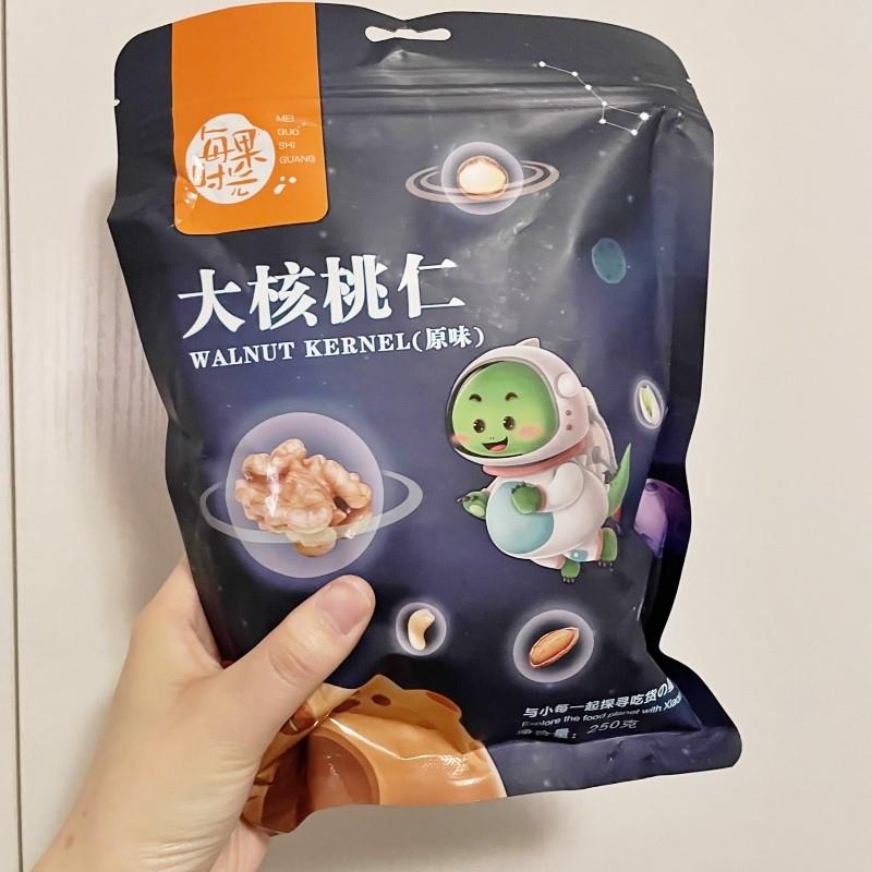 新货核桃仁每果时光2025新货500g熟原味孕妇小零食烘焙薄皮去皮核图片